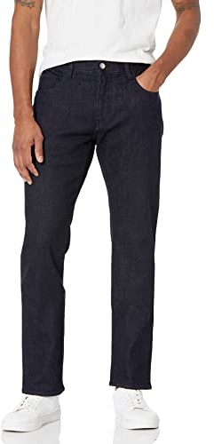 Armani Exchange Pantalones Vaqueros Ajustados de 5 Bolsillos para Hombre, índigo, Mezclilla y índigo, 30