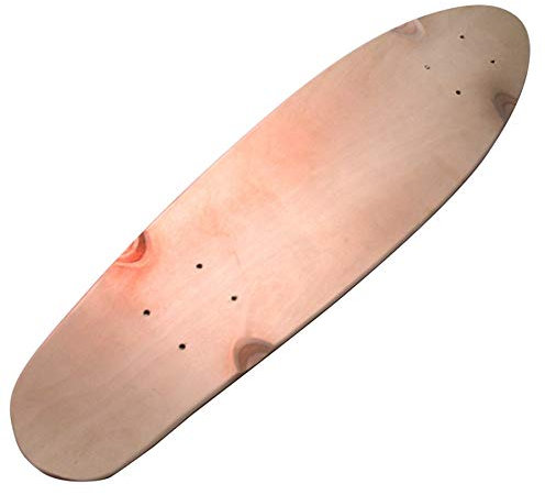 Eighosee Maple Mini Cruiser Fish Deck Professional Fish Board Vier Single Rocker 7-lagig DIY Skate Board Deck - 61 cm