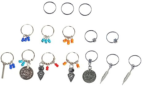 PACKOVE 15piezas Accesorios Cabello Trenzas de Joyería para Mujeres Cabello Peinado