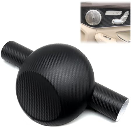 LZYDKH Lámina de carbono para coche, 30 x 400 cm, autoadhesiva, color negro 3D, lámina de carbono para coche, moto, bricolaje