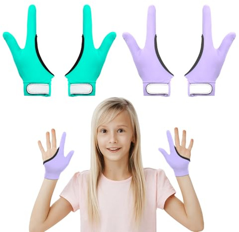 Set di 4 guanti da masticare per bambini per succhiare il pollice e smettere di succhiare il pollice per 5-13 anni. (#13)