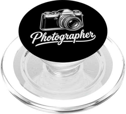 Vintage Analog SLR Camera Retro Photographer Film PopSockets PopGrip for MagSafe