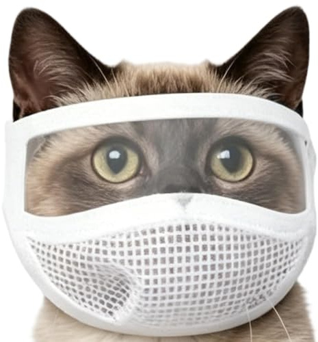 För Kattvård Justerbar Nätmaterial För Sällskapsdjur | Transparent Andningsbar Katt För Pälsvård Och Skötsel för Bitförebyggande, Nagelklippning, Trimning, Bad Och Klippning