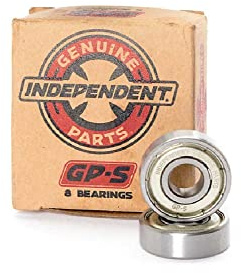 Independent Genuine Skateboard GP-S Bearings - Set of 8 Skate Rated Bearings