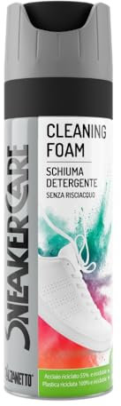 Sneaker Care Schiuma Detergente per la Pulizia di Sneakers, Bianco, 200ml