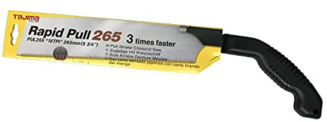 Tajima Scie japonaise RAPID PULL 265 mm + lame supplémentaire
