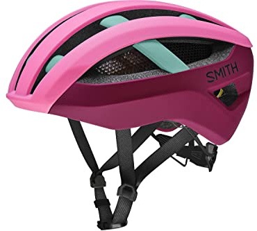Smith Optics Network MIPS Road Cycling Helmet - Matte Flamingo/Merlot, Small