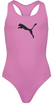 PUMA Swimsuit, Costumi da bagno Unisex - Bambini e ragazzi, Viola, 116