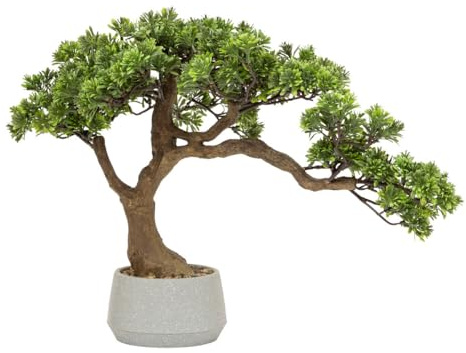 Plante Artificielle Bonsaï en Pot H 60 cm - Atmosphera