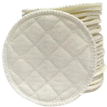 Vaguelly Wiederverwendbare Stilleinlagen 12 Stück Für Stillende Mütter Saugfähige Waschbare Einlagen Aus Ökologischer Baumwolle 3-lagige Struktur Für Auslaufsicherheit Atmungsaktiv