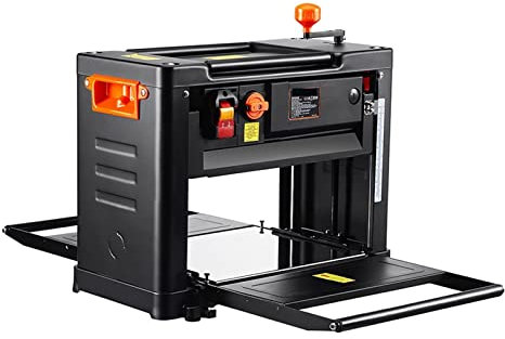 Cepilladora eléctrica de espesor de sobremesa, cepilladora de madera de 13 pulgadas con tres cuchillas, dos velocidades, 15 amperios, 2000W for cepillado de carpintería DIY