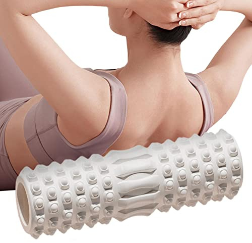 Uhngw Foam Rollers for Muscle Massage,Medium Density Workout EVA Yoga Roller,Home Gym Foam Roller for Yoga Pilates Swimming, Fitness Trainer for Back, Hip, Legs