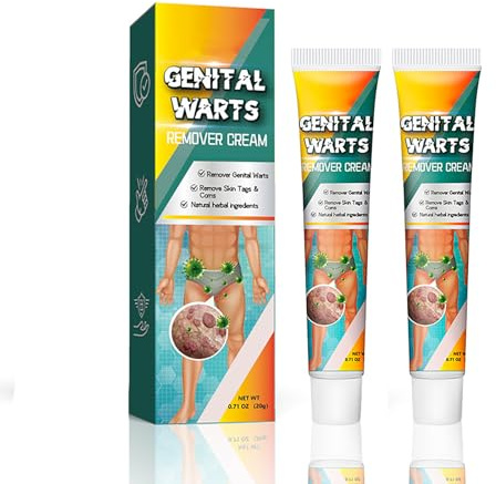 Eliminador De Marcas En La Piel,Crema Eliminar Verrugas,Crema de Eliminación de Etiquetas de Piel,2PC,Fácil De Usar