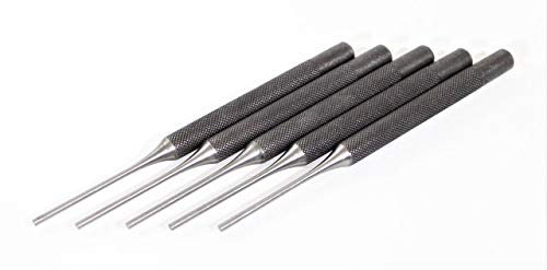 RENNSTEIG Lot de 5 chasse-goupilles cannelés cannelés 150 x 10 x 3 mm