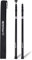 REDCAMP Telescopic Tarp Poles Set of 2, Aluminium Extendable Adjustable Tent Poles, Multipurpose Camping Extension Pole for Awning Canopy Porch Sun Sails Tarpaulin Headroom 2.3M (Black-Telescoping)