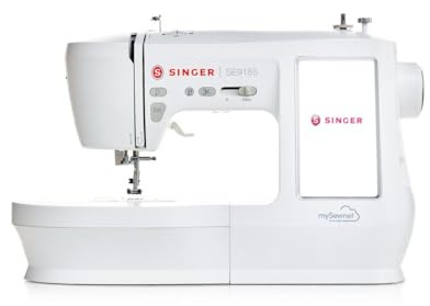 Singer SE9185 macchina per cucire e ricamare con software gold