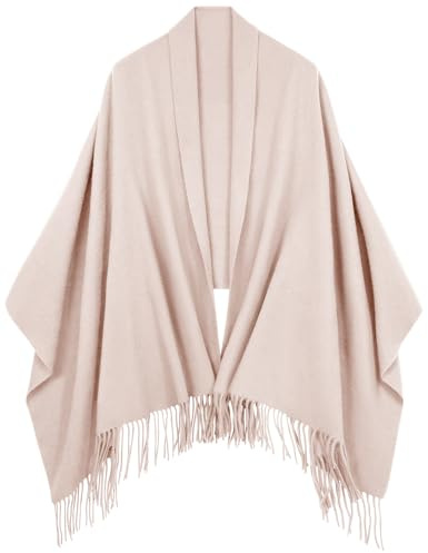 Xnova Bufanda de Cashmere Mujer Invierno, Bufanda de Lana Elegante Pashmina Suaves y Cálidas Chal de Punto Echarpe Grande Largas Foulard Ligero con caja de regalo, Beige