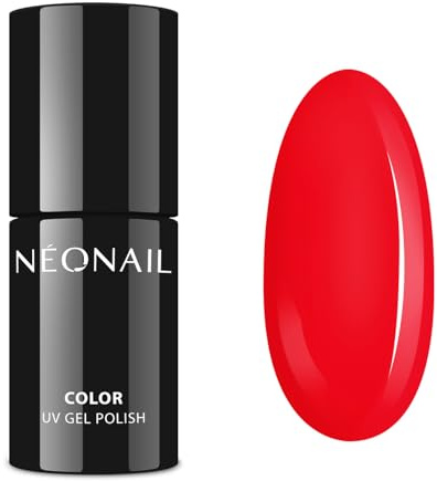 NÉONAIL Smalto Semipermanente Unghie 7,2 ml Smalto Rosso Lady Ferrari Smalti Gel Per Unghie UV Led Nail Polish NÉONAIL Colori Smalto Unghie
