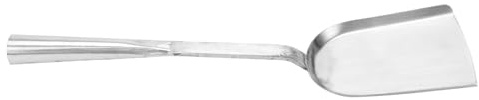 Homoyoyo Pala de Cenizas de Acero Cromado Pequeño, Multifuncional para Chimenea y Barbacoa, Pala para Carbón Resistente, Herramienta Portátil de 1 Pieza para Limpieza de Hogar y Cocina