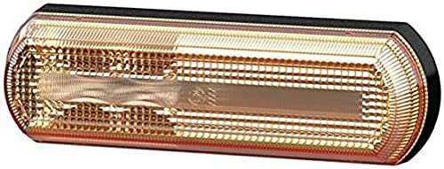 HELLA Extrablinkers - Shapeline Tech - LED - 24V / 12V - klistrad/påbyggd - Lyktglasfärg: gul - Kontaktutförande: AMP - Vänster/Höger/sidomontering - Antal: 1 - 2BM 013 337-001