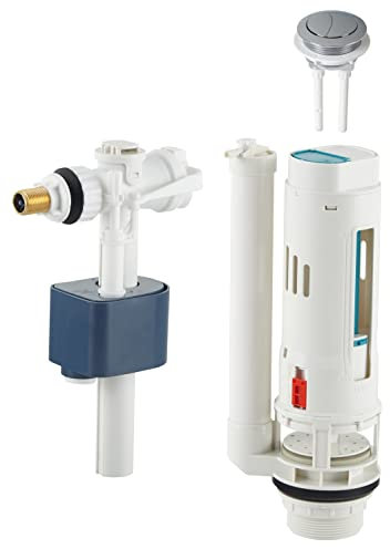 Ensemble Chasse d'Eau Complet - Mécanisme Double Chasse 3 litres / 6 litres avec Robinet Flotteur Latéral - Installation Facile | NOYON & THIEBAULT