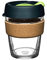 KeepCup Reusable Coffee Cup - Brew Tempered Glass and Natural Cork, M 12oz/340ml - Deep