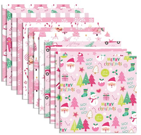 24 fogli di carta per scrapbook di Natale, 12 disegni per scrapbook artigianali, carta da 12 x 12 pollici, carta da parati fai da te