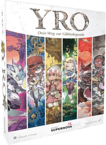 HeidelBär Games YRO: Dein Weg zur Gildenlegende - Innovatives Kartenspiel aus Japan - Strategisches Kombospiel mit hohem Wiederspielwert - Deutsch - 1-5 Spieler - Ab 10 Jahren