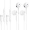 2 Pack In Ear Kopfhörer, USB C Kopfhörer mit Kabel, Typ C Ohrhörer für iPhone 16 Plus 16 Pro 16 Pro Max mit Mikrofon und Lautstärkeregler, Kopfhörer mit Samsung Galaxy S24 Plus Ultra S23 Ultra S22 S21