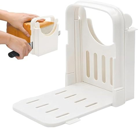 zjhukfmc Tagliapane A Fette | Affettatrice Manuale Per Pane,Guida Manuale Antiscivolo Per Tagliare Bagel Formaggio Prosciutto Verdure