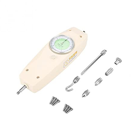 Dinamómetro digital medidor de fuerza analógico 100N dinamómetro medidor de fuerza medidor de fuerza medidor de fuerza de empuje y tracción N/kg/Lb/oz.