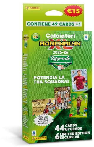 Calciatori Adrenalyn XL™ 2025-2026 Upgrade - Blaster Box Panini [50 Cards]