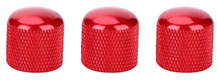 Tomotato Gitarren Drehknöpfe, Präzise Lautstärkeregler aus Aluminiumlegierung mit 5mm Durchmesser, 3er-Pack für E-Gitarre und Bass