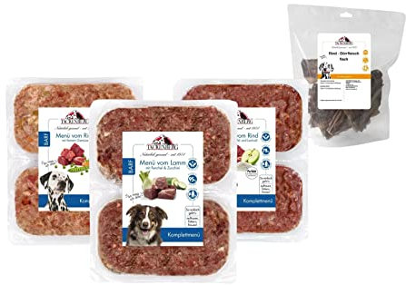 Tackenberg - Probierpaket Barf Complete für Hunde - Barf Probierpakete - 15 Artikel - Premiumqualität von Tackenberg