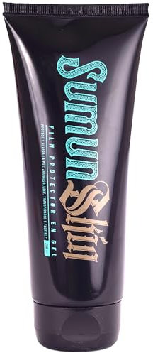 SUMUN TATTOO - Gel Film Protector Tatuajes 200 ml | Film Tattoo Para Cubrir Tatuajes | Second Skin Protection Transparente y Transpirable | Crema Tatuaje Protectora Contra Agentes Externos