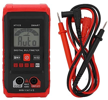 Digital-Multimeter-Kit, 4000 Zählungen, Intelligenter, Hochpräziser, Berührungsloser Automatischer Bereichs-Ohm-Ampere-Volt-Tester, Misst Spannung und Strom Genau