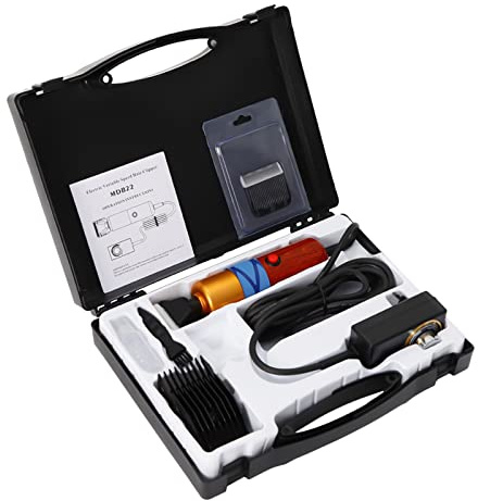 Professionelle Haarschneidemaschine für Haustiere - Hundeschermaschine für Katzen, Hunde und Pferde, Tierhaarschneidemaschine 36W 220V