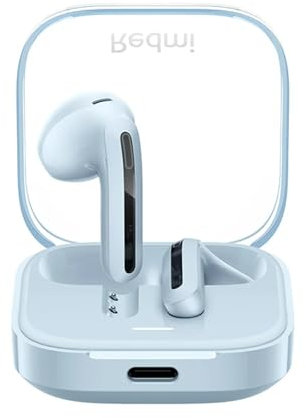 Xiaomi Redmi Buds 6 Active (versión global) - Auriculares Bluetooth 5.4, batería 30 horas, cancelación de ruido, 5 modos sintonización, IPX4