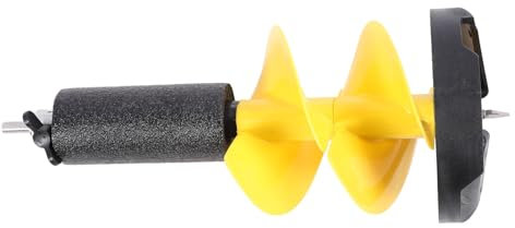 Garosa 8-Zoll-Eisbohrer, Nylon-Eisbohrer, 20-Zoll-Eisbohrer Zum Eisfischen, mit Vielseitigem Adapter, Schwimmer, Premium-Stahlklinge für Flachwasserangeln
