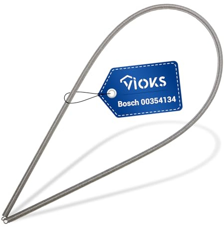 VIOKS spännring ersättning för Bosch Siemens 00354134 monteringsring för dörrmanschett bak för tvättmaskin Balay Constructa Neff Gaggenau