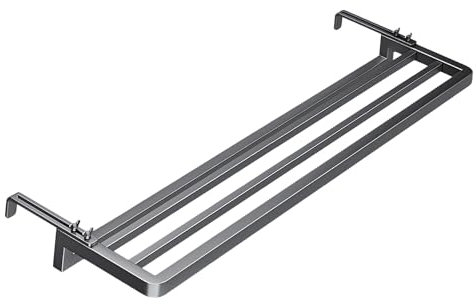 Wäscheständer Ausziehbar, Handtuchhalter Heizkörper, Heizung Heizkörpertrockner, Wäschetrockner Balkontrockner für Kleindung, Socken, Klappbar Hängetrockner Wäschehänger für Drinnen Draußen (80cm)