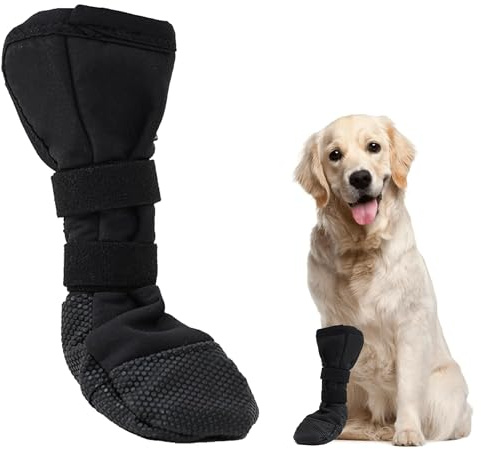 Dog Paws Chaussures de récupération, Chaussures pour Chien, pour la protection des pattes du chien, pour prévenir les blessures des animaux domestiques, pour le repos,pattes après une intervention(XL)