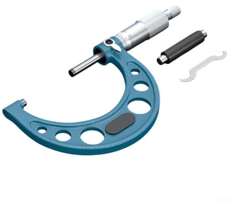 Micrometro esterno, strumento di misurazione meccanico, 0-25 mm, 25-50 mm, 75-100 mm, strumento di misurazione meccanico (50-75 mm)