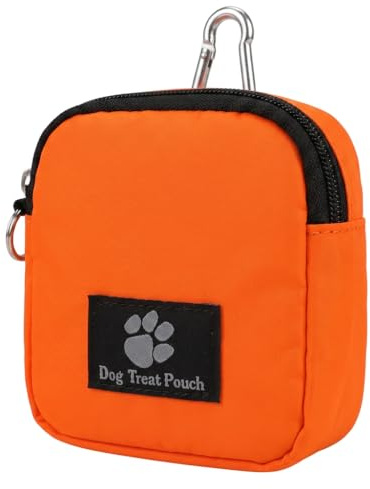 JOVIA Pet Treat Pouch With Clip A Compact Yet High Capacity, Waterproof, And Portable Treat Bag Designed for Pet Training, An Ideal Accessory for Dog Walking, Camping, And Puppy Obedience Training
