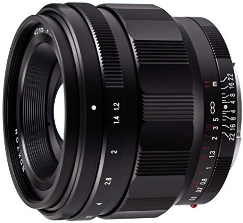 Voigtländer - Obiettivo standard Nokton E SLR da 40 mm/1:1.2 Nokton E SLR, 8/6, obiettivo standard, 0,5 m, E mount, 4 cm)