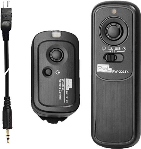 Pixel 2.4GHz Wireless Remote Control DC2 Remote Shutter Release for Nikon D3100, D5000, D7000,D7200, D600, D610, D750,Z7,Z6 Cameras, Replaces Nikon MC-DC2