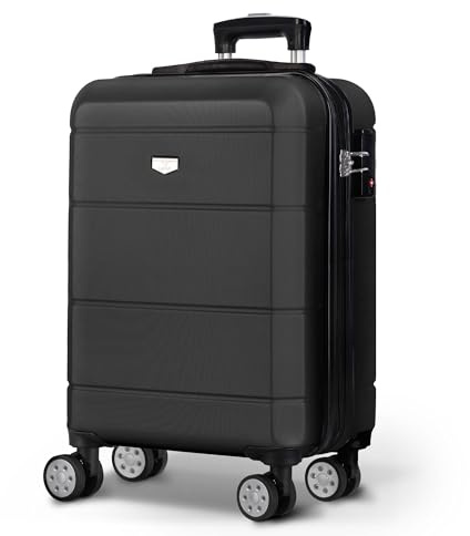 LUGG Travel Suitcase Set - Jetset 3-Piece Hard Shell Luggage, 20 24 28 Strong & Lightweight with Secure TSA Lock, Smooth 360° Wheels, Internal Pockets - Airline Approved