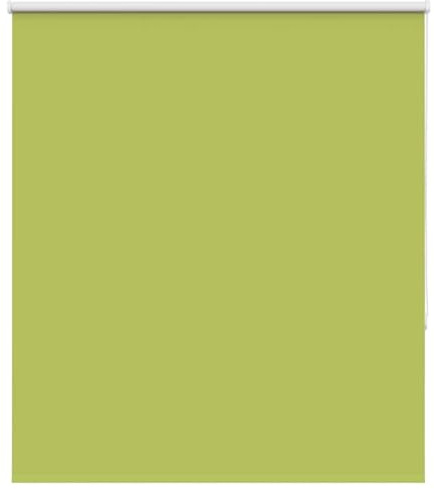 vidaXL Verdunkelungsrollo Grün 125x150cm Stoffbreite 121,6cm Polyester, Rollo, Klemmfix, Thermorollo, Verdunklungsrollo, Klemmrollo, Fensterrollo