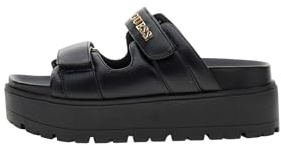 Guess Sandales compensées noires FLJFAX ELE03