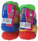 10 x plastic scourers coloured good for non stick pans cleaning scrubbing